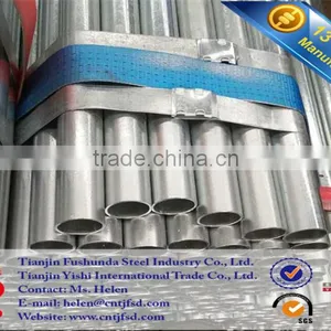 *Top Quality ERW Pipe Hot Dipped Galvanized Steel Pipe thumbnail-1