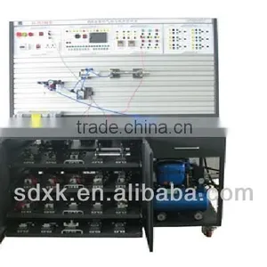 Pneumatic and Hydraulic Double Side Training Bench, Mechatronics Lab Trainer thumbnail-1