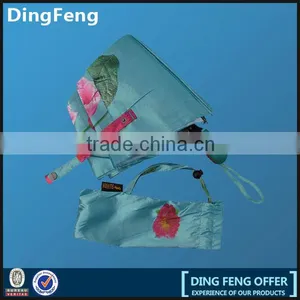 Wholesale Hot Sale 3 Foldable Travel Sun Umbrella in the World thumbnail-3