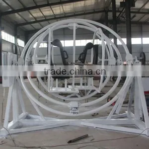 2016 Newest Outdoor Rotating Human Gyroscope With Trailer for Sale Quality Choice thumbnail-2