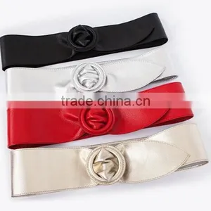 Simple Bowknot Belts Adjustable Buckle Belt for Women thumbnail-3