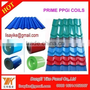 Hot Ppgi Prepainted Galvanized Steel Coils / Galvanized Steel Coil Z275 thumbnail-1
