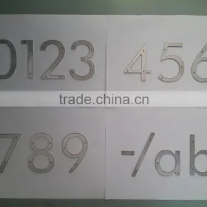 Laser Cutting Stainless Steel Letters and Numbers thumbnail-1