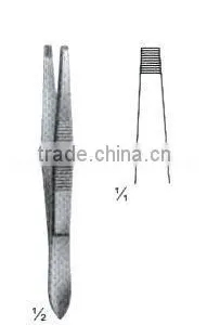 BEER Splinter and Cilia Forcep 85 Mm, Straight Tip thumbnail-1