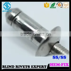 HIGH QUALITY HOT SELLING FACTORY HIGH SHEAR STRENGTH HEMLOCK RIVETS FOR AUTOMOBILE thumbnail-2