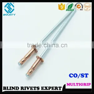 FACTORY DOME HEAD COPPER MULTI GRIP RIVETS thumbnail-5