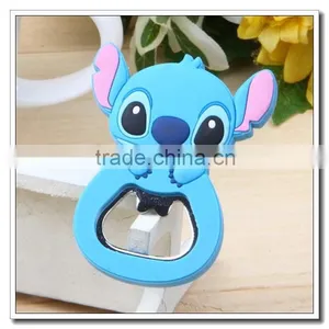 High Class Customized Design 3d PVC Bottle Opener thumbnail-3