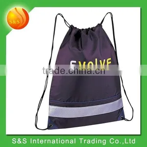 Mono Tech Cheap Promotionan Polyester Drawstring Bag thumbnail-4