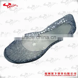 Good Quality and Nude PVC Glass Slipper thumbnail-1