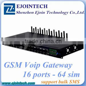 GoIP 16-64 !! Ejointech Big Sale 16 Port GoIP Gateway With 8 Port Fxo Fxs Card Asterisk Elastix Voip ip Pbx thumbnail-1