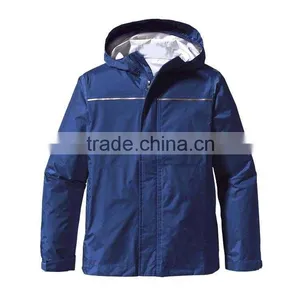 Hooded Waterproof Nylon Wholesale Windbreaker Jackets thumbnail-1