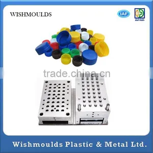 2015 China Hot Sale Plastic Injection Mould for Plastic Bottle Cap Water Bottle Cap Mould thumbnail-1