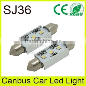 36mm 3W License Plate Light, Canbus LED Festoon, Car Auto LED Bulbs thumbnail-1