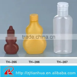 Supplier High Quality Small Mini Colourful Medicine Bottle,PE Flip Top Plastic Bottle, thumbnail-1