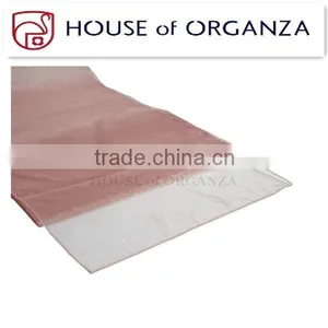 Wedding Decor Supplies Banquet Organza Table Cover Overlay Runners for Wedding Party Table Decoration thumbnail-1