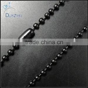 Latest Fashion Hip Hop Metal Bead Chains Necklace thumbnail-2