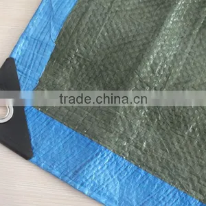 Tarpaulin Covers Blue/Olive Green Waterproof Plastic Tarp China Manufacturers thumbnail-2