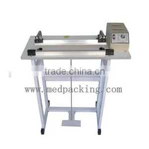 SF-400 Passing Through the Pedal Sealer Shrink Film Sealing Machine Sealing Machine Sealing Machine Foot y thumbnail-1