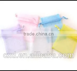 Accept Custom Order and Screen Printing Surface Handling Organza Drawstring Bags Company Drawstring thumbnail-3