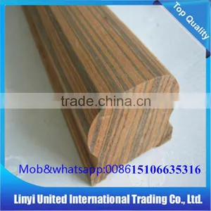 Red Oak Handrail/ Top Wood Stairs Railing thumbnail-6