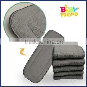 2015 Babyfriend Round Wings Print Wholesale Bamboo AIO Modern Cloth Diaper thumbnail-3
