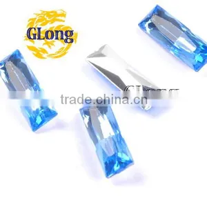 7*21mm Acrylic Point Back Rectangular Mix Color Bling Rhinestone&Crystal For Stylish Bags Garment Shoes #GY014-21P(Mix-s) thumbnail-3