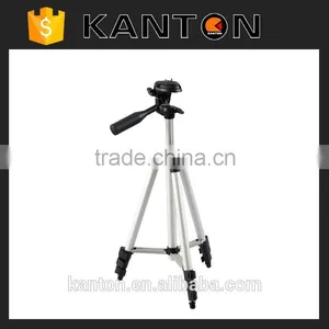 Lightweight Flexible Vbest Seling 50" 4-section Silver Aluminium Tripod Stand thumbnail-2