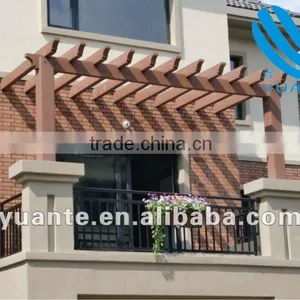 Outdoor and Eco-friendly Wood Plastic Composite WPC Grape Trellis/Laminate Flooring thumbnail-1