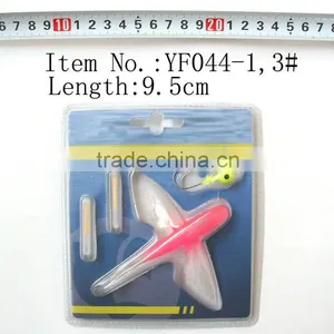 9+years Wholesaler&OEM Manufacturer ,Beijing Hirun Provide Vivid Swim Action Fishing Lures,beautifully Colored Soft Lure YF044-1 thumbnail-1