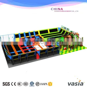 TUV Kids Sky Zone Trampoline Park With Indoor Castle Play Equipment for Sale Supplier's Choice thumbnail-1