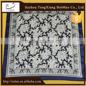 Factory Supply Luxury 100% Silk Square Scarf Men Scarves thumbnail-1
