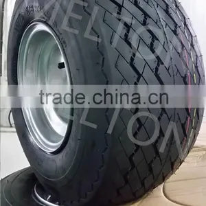 China Tire Factory 18x8.5-8 Golf Car Tire With Rim Cheap Price thumbnail-1