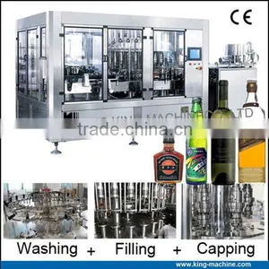 Full Automatic Alcoholic Beverage Filling Machine / Equipment thumbnail-1