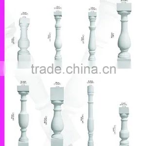 PU Balustrade Polyurethane Crown Moulding Good Price Beautiful New Modern Frame Moulding thumbnail-1