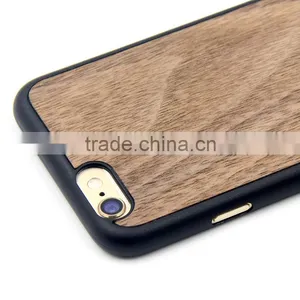 China Import High Quality Wooden Phone Covers for IPhone , PP for Iphone 6 Wood Case thumbnail-3
