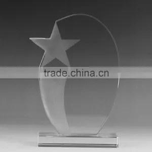 China Cheap Crystal Star Award Crystal Star Trophies and Awards thumbnail-1