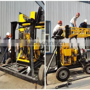 XY-200F Hydraulic Trailer Water Well Drilling Machine 100,150m, 200m Supplier's Choice thumbnail-5