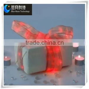 Christmas Silk LED Ribbon Light Strings thumbnail-4