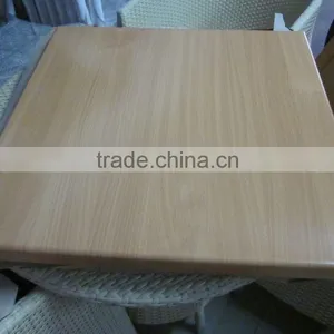 Coffee Shop Table Square Werzalit Marble Resin Garden Table Top for Sale T2601 thumbnail-6