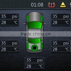 TPMS AVE TPMS With TFT LCD Display for OE Car Manufacturers Tyre Pressure Monitor AVE-T1005OEL thumbnail-1