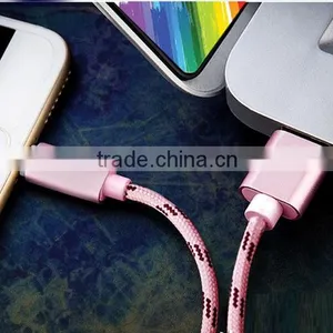 Nylon Braided High Speed Usb Data Cable for Iphone 8Pin Usb Cable thumbnail-5