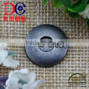 2 Hole Sew Button,Zinc Alloy Brand Button for Jeans Shirt thumbnail-4