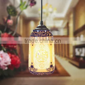 Jingdezhen Ceramic Linear Pendant Light Hanging Pendant Light thumbnail-1