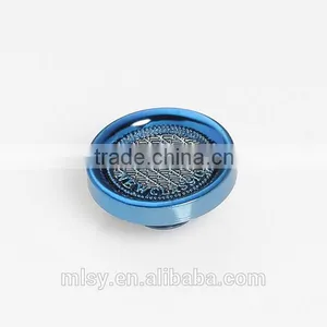 Fashion Blue Shirt Button Rivets Jean Jacket Metal Buttons thumbnail-2