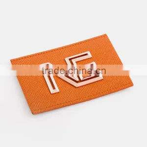 Guangzhou Supplier Jeans Leather Patch Labels Leather Label Brand thumbnail-3