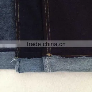 78%cotton 16%polyester 6%spandex 270gsm Indigo Knit Terry Fabric From Changzhou China thumbnail-4