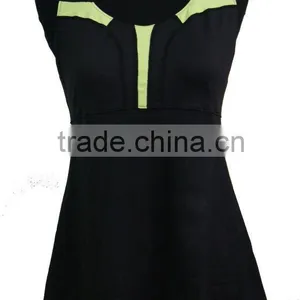 Ladies Fashion Fitness Singlet thumbnail-1