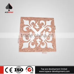 Machinable 300*1200mm Cnc Carved Perforated Aluminum Used for Bathroom thumbnail-1
