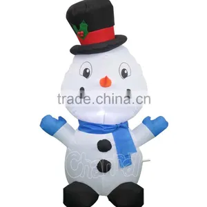 Big Head Toy Inflatables Snowman Christmas Decorations for Customize thumbnail-1
