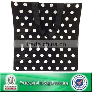 100% Recycle Polka Dot Design Gift Bag Reusable thumbnail-1